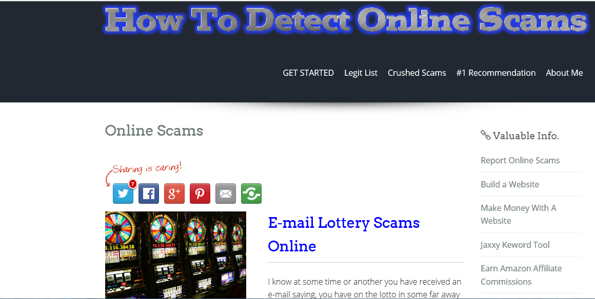 Learn how to DETECT ONLINE SCAMS. #avoidonlinescams
scamcrusher.com