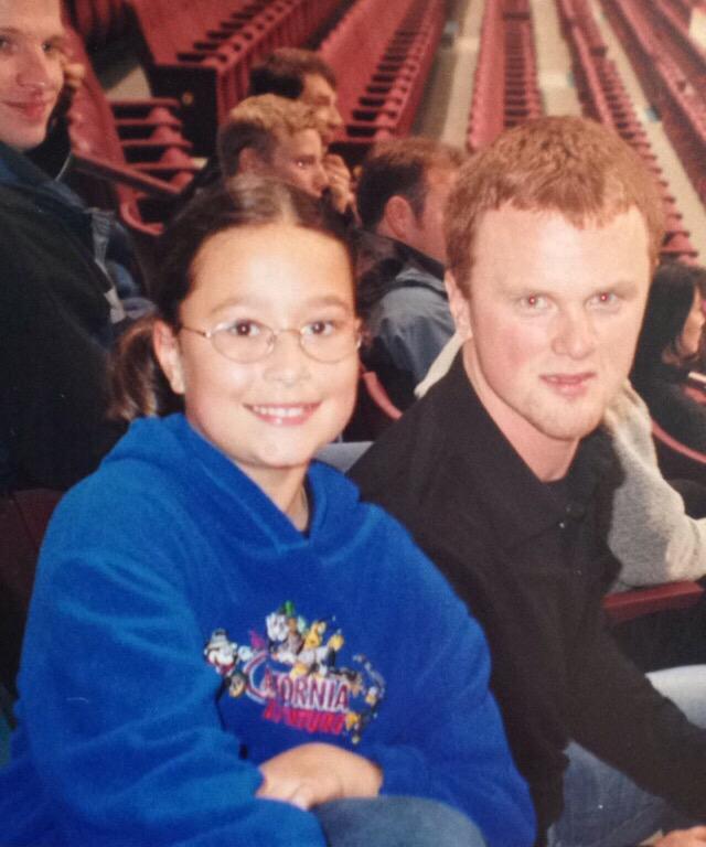 joeymcall's tweet photo. #CanucksTBT to when I met this Sedin just starting off his career with the Canucks ! (90% sure it's Daniel 👬) http://t.co/VXQ9UnQ9kA