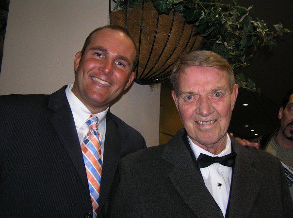 \"Swing and a long drive that ball is Outta Here\"! 
Happy Birthday Harry Kalas 