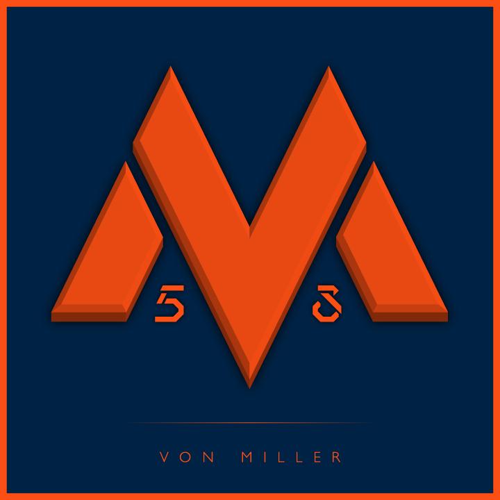  A custom logo & Happy Birthday to Denver Broncos star Von Miller!   