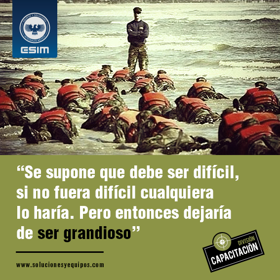 esimtactical's tweet photo. Si fuera fácil dejaría de ser grandioso! http://t.co/ACuC2mHLaO http://t.co/S8ciFTzlSW