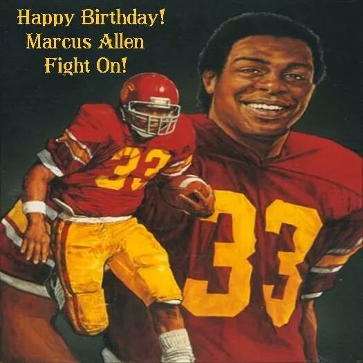 Happy Birthday greetings to Trojan demigod Marcus Allen 