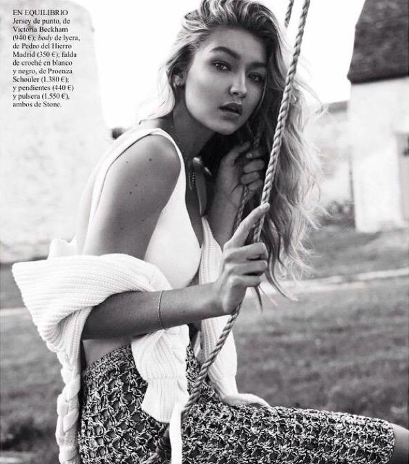 postbadhadids's tweet photo. Gigi Hadid For @VogueSpain http://t.co/90Q0AUzr1h