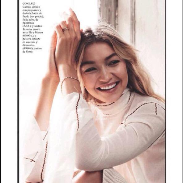 postbadhadids's tweet photo. Gigi Hadid For @VogueSpain http://t.co/90Q0AUzr1h