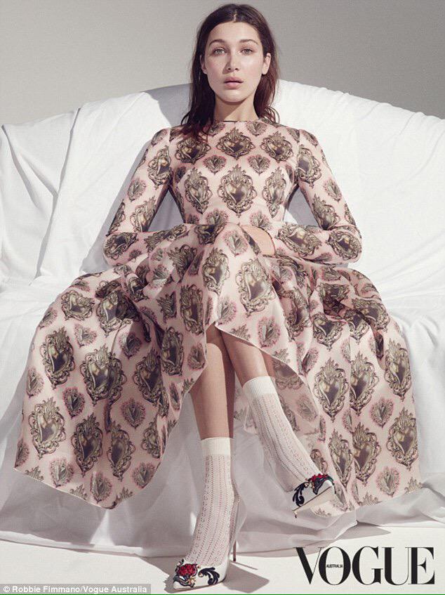 postbadhadids's tweet photo. Bella Hadid For Vogue Australia http://t.co/cnI3U78egj