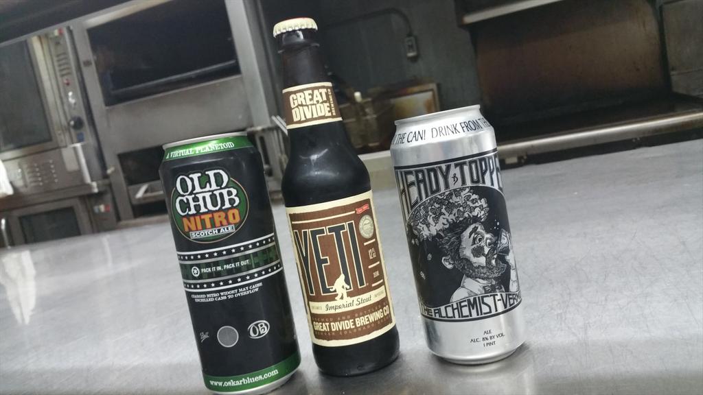 ChefAlexSlagle's tweet image. After a long day and clean kitchen comes the enjoyment of a great beer silante