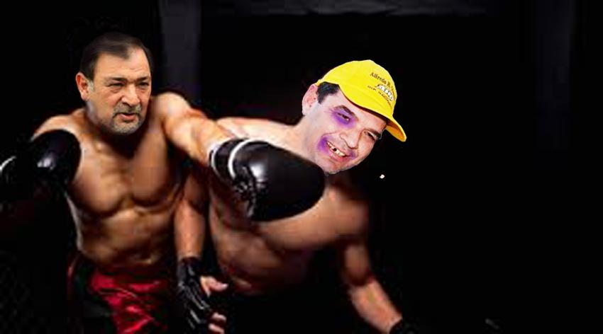 sanbazan's tweet photo. La verdad es que me siento orgulloso de @miguelisaok! con qué altura llevó el debate. Por KnockOut ! #IsaDebate http://t.co/DxxpBzO0of