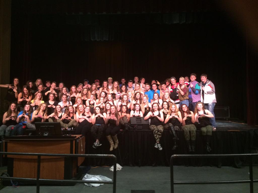 SigmaChiUWYO's tweet photo. Greek week talent show winners! TEAM HEY ARNOLD #ΔΔΔ #ΠΚΑ #ΣΧ #ΛΧΑ http://t.co/tf66rFYrFk