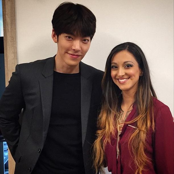 WOOBINAHHH's tweet photo. Born Star Training Center NY actress Grace Subervi &amp; Sidus HQ Korean Actor Kim Woo Bin 
source:http://t.co/U5RjXE5K13 http://t.co/D7WBtphPa2