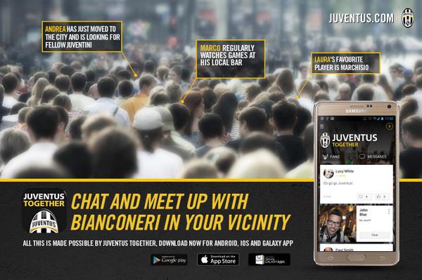 juventusfcen's tweet photo. Let's stick together! Find the Juventini nearest to you with our handy app: http://t.co/ulJHZaAy95  #JuventusTogether http://t.co/9QF2N5BzTw