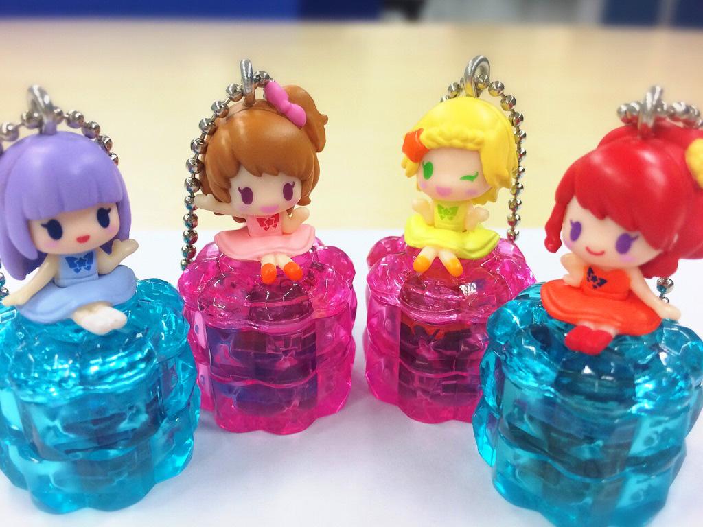 食玩】アイカツ！Wスタンプつきマスコットキーチェーン 今週発売しま