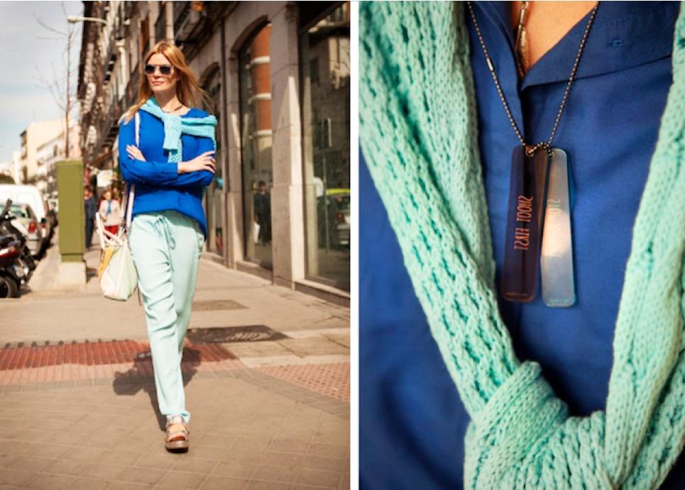 tag_stories's tweet photo. Model @CristinaTosio wearing our two long #TAGS in @elle_es blog. Mix our tags in http://t.co/LlSbqHdPRO http://t.co/klKHW2uf5Q