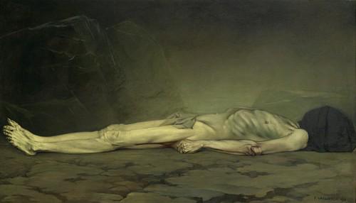 museedegrenoble's tweet photo. Le Cadavre de Vallotton et le Christ en croix en Ph. de Champaigne ferment ce top 3 #MuseoPeur #FamilyMW #MuseumWeek http://t.co/3sOwhKfTuO