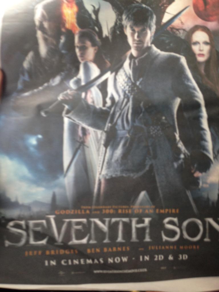RuthMKnowles's tweet photo. Eeek! On the back of Metro! #SeventhSon is here! Read the book as well! #SpooksApprentice http://t.co/vjG0Hz1bnL http://t.co/N2o7Atyvkv