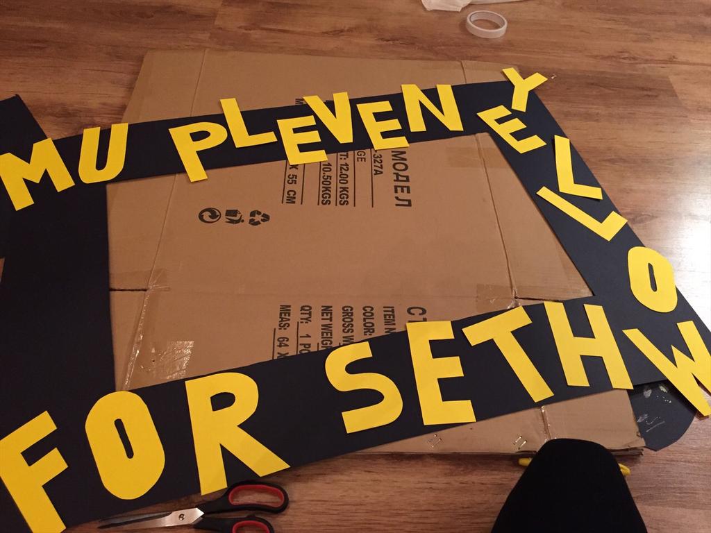 Mohssiah's tweet image. #mupleven supports #yellowforseth