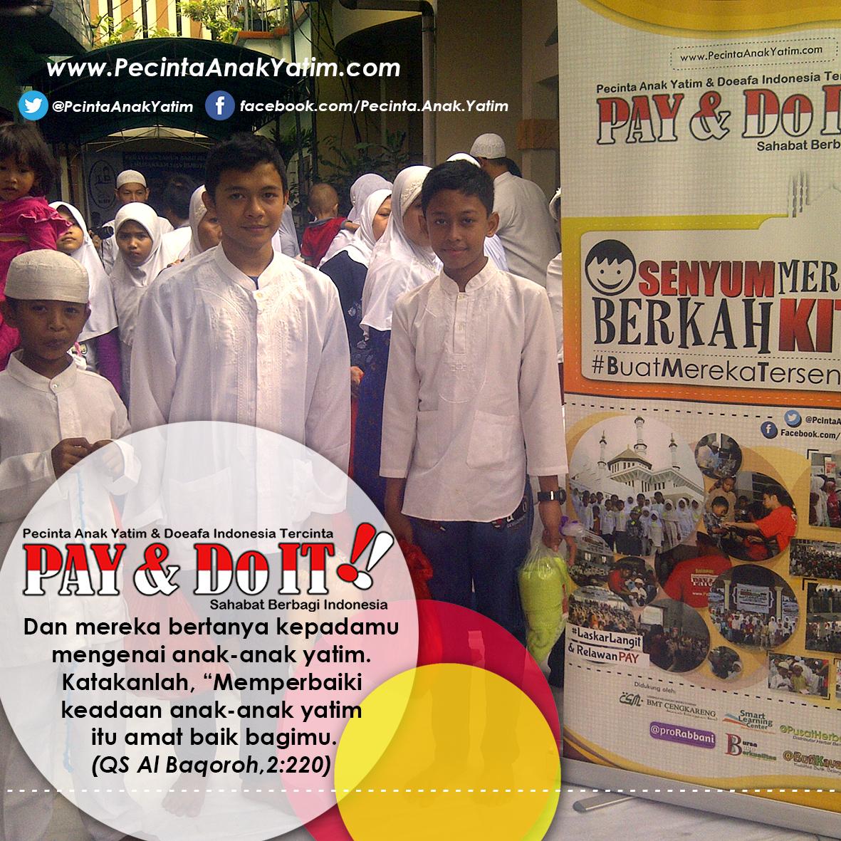 #PecintaAnakYatim tweet media