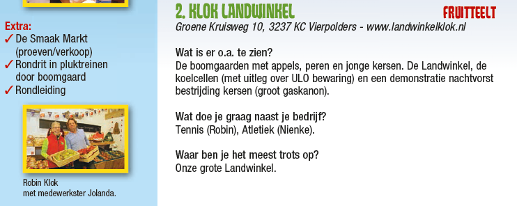 11/4 Kom in de Kas. Bezoek o.a. <a href="/landwinkelklok/">Landwinkel Klok</a> #Vierpolders #fruitteelt #smaakmarkt 10-16 uur ow.ly/KQPql
