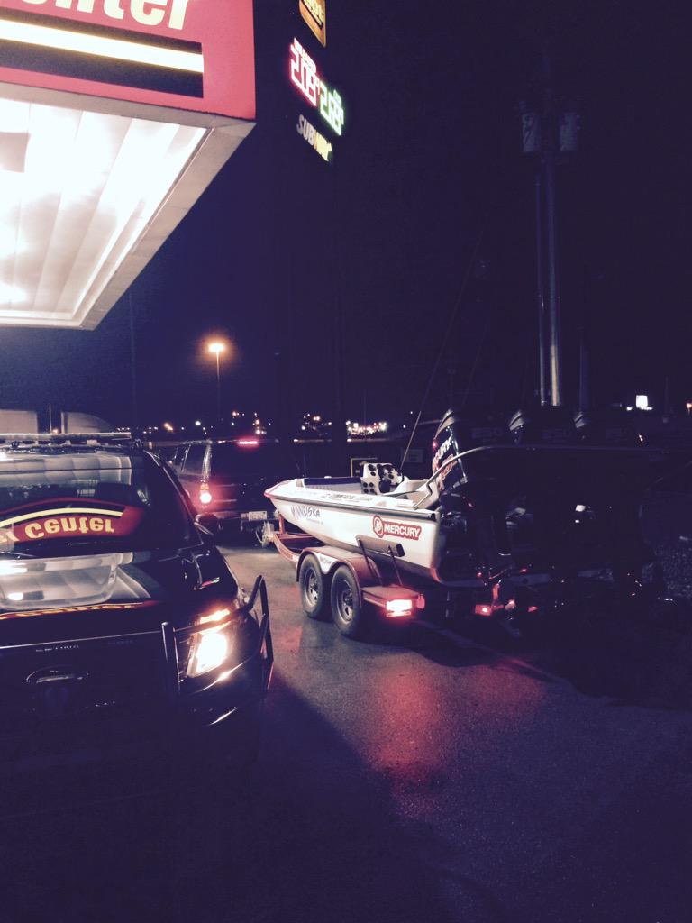 Gas + food stop outside of Nashville. These babies are the only Tenn's I see. Only 672 miles to go! <a href="/MercuryMarine/">Mercury Marine</a>