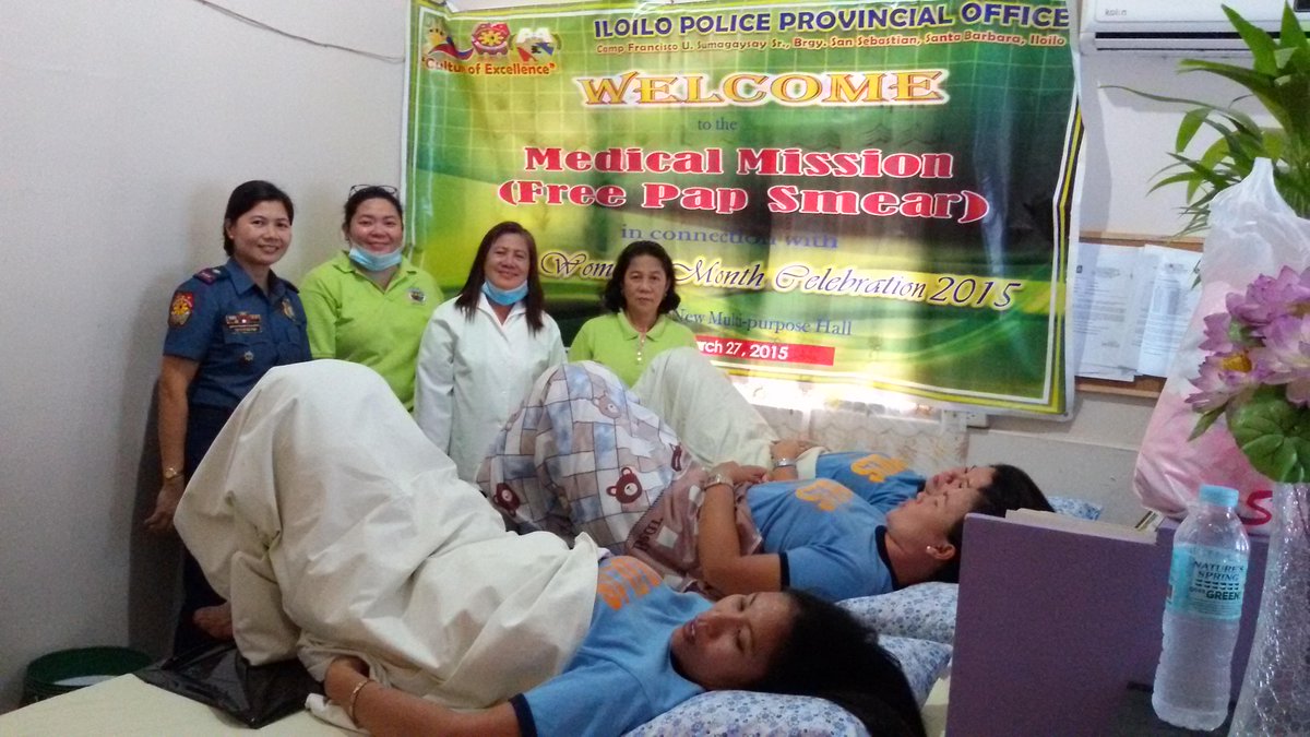 IppoWcpc's tweet photo. IPPO conducted Medical Mission (Free Pap Smear) in connection with 15th Women's Month Celebration http://t.co/hbLJ0jWtXv