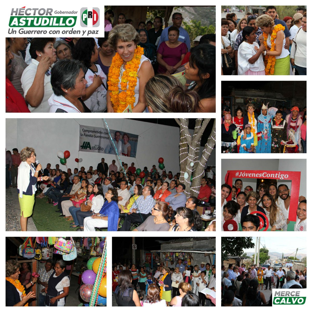 MerceCalvoE's tweet photo. Recorrí diferentes colonias de #Chilpancingo confían en @HectorAstudillo para recuperar un #GuerreroenPaz http://t.co/nrMSKKMXTy