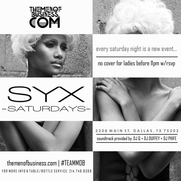 LDDavis85's tweet image. Ladies Night on Saturdays with Ladies free till 11 with Rsvp to syxrsvp.eventbrite.com  for #syxnightclub