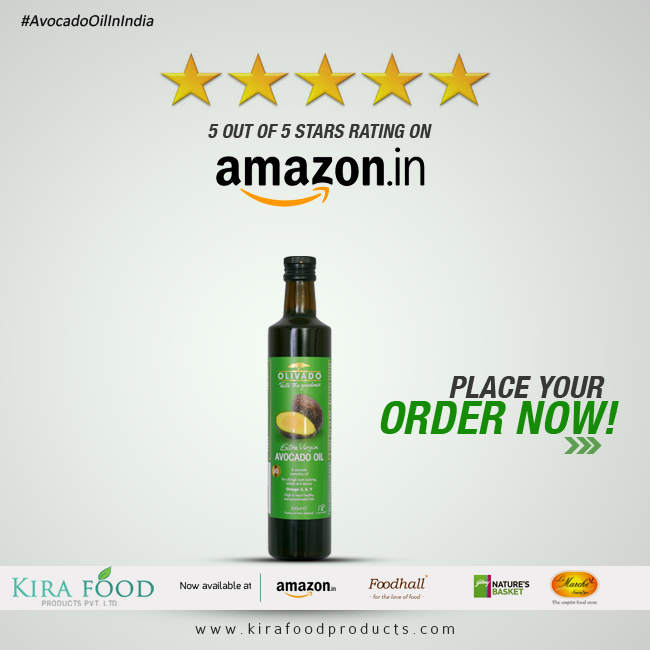 AvocadoOilIndia's tweet photo. #AvocadoOilInIndia

Place your order here - http://t.co/AZDHlcP8U9  @amazonIN http://t.co/cqVQRbe5OE