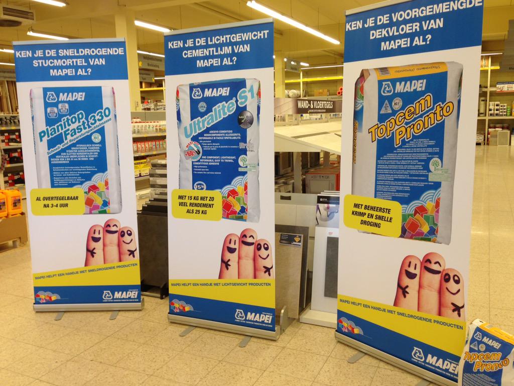 #goedemorgen <a href="/MapeiNL/">Mapei Nederland</a> Wij zijn er klaar voor. <a href="/bouwcenter/">Bouwcenter</a> <a href="/KoolschijnDelft/">Koolschijn</a> #demo