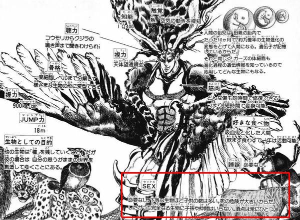 たごーる 在 Twitter 上 究極男子としてカーズ様を上げているツイートが流れてきてますが アルティメット シイングなカーズ 様は生殖の必要がない もはや男でも女でもない究極生物なので例としては不適当であると思われます Http T Co Rh0ilofolm Twitter