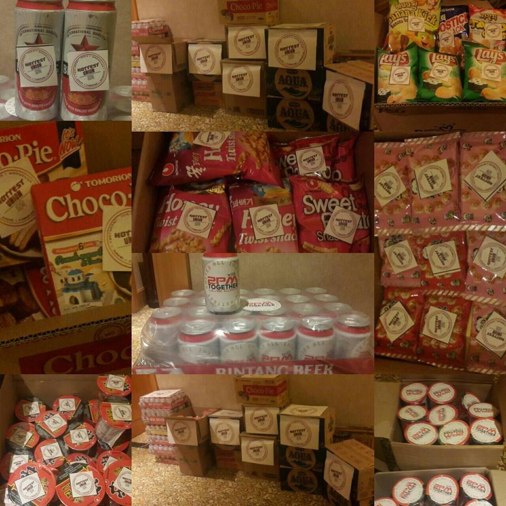HottestUnion's tweet photo. [!!] Food Support Project #2PMJKT2015 http://t.co/4lbsLXjJTK
