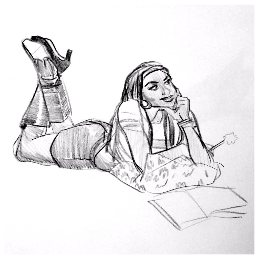 Sakarisingh's tweet photo. #Clueless theme at #thedrawingclub tonight! #Dionne #figuredrawing http://t.co/imJOc3vAOO