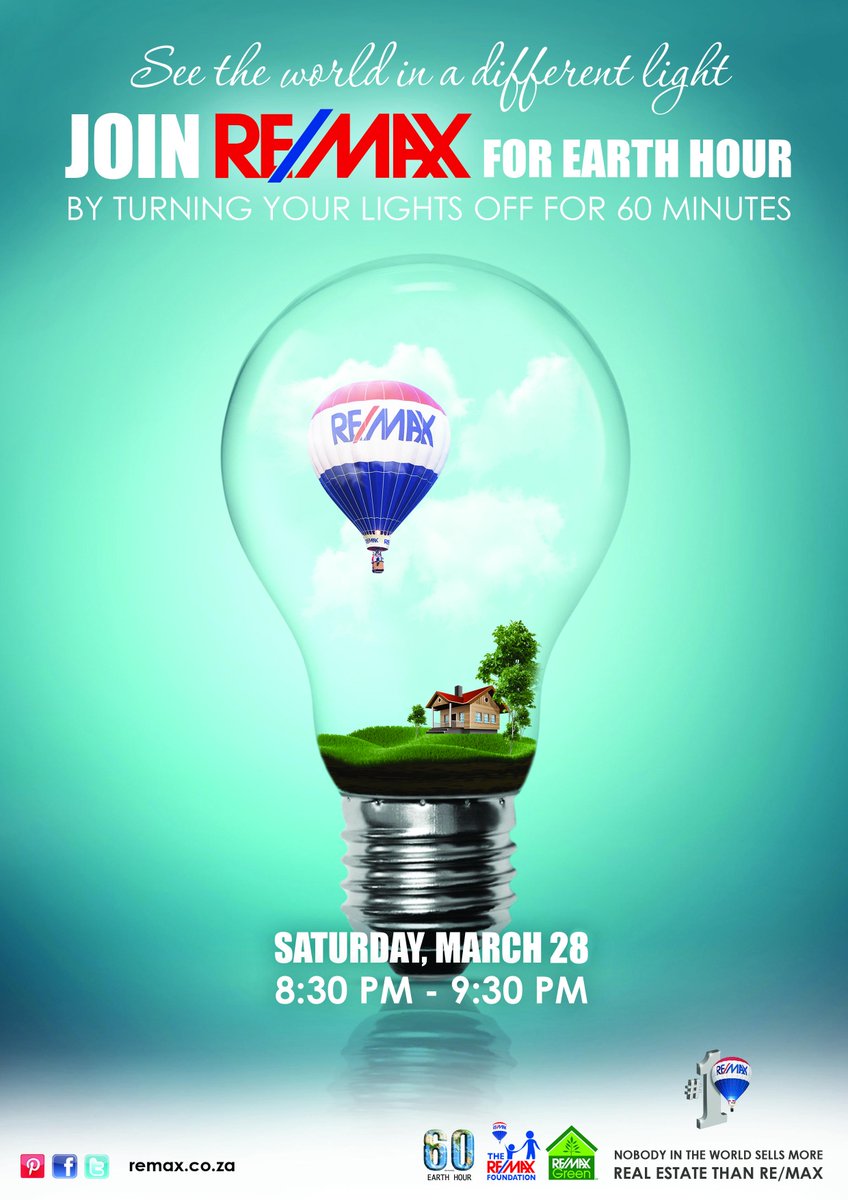 Let's all turn our lights off tomorrow night for 60 minutes! #EarthHour