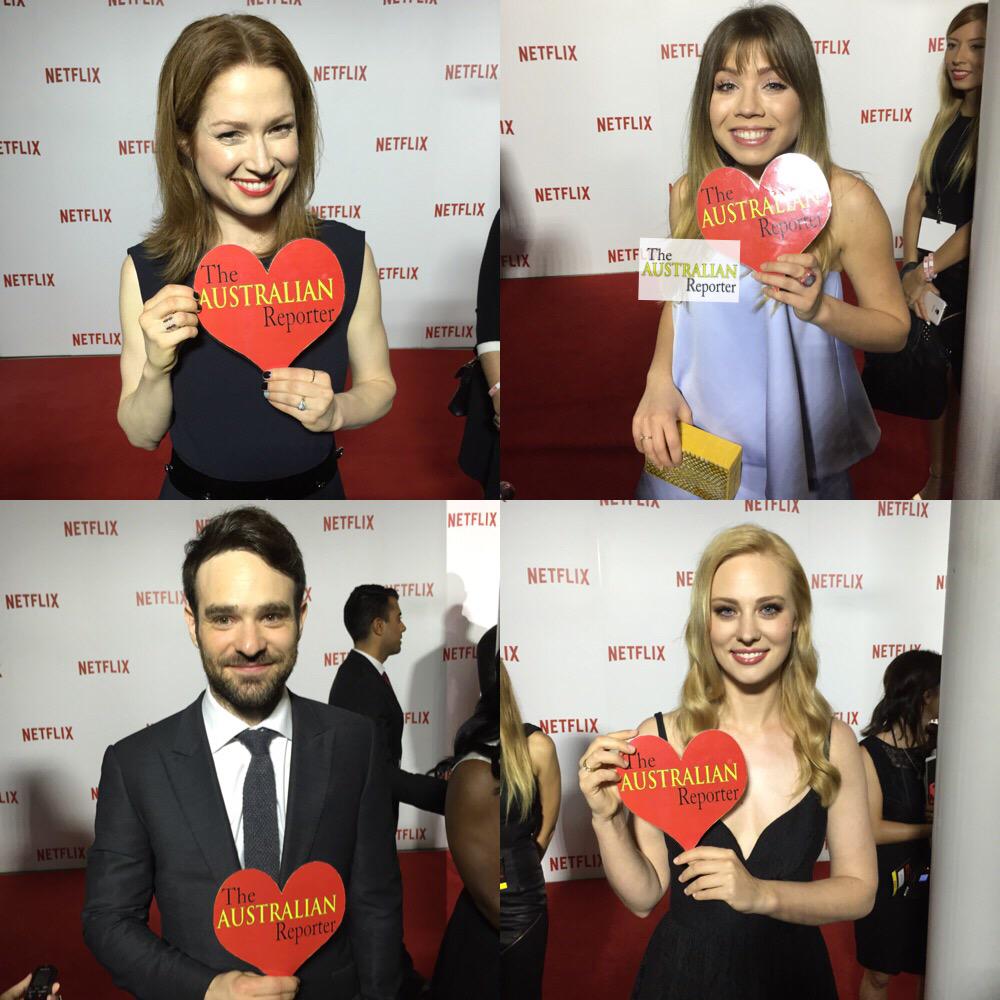 TheAusReporter's tweet photo. We Interview The Stars On The Red Carpet As @NetflixANZ Officially Launches In Australia! http://t.co/QV0pBctsDy http://t.co/p2iOPESuEE