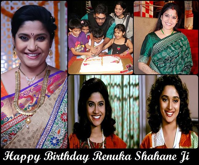 SuyogMarathi's tweet photo. #HappyBirthdayRenukaShahane Love &amp; Regards @renukash !
 #RenukaShahane @ashutoshrana10 
@PrinceSuyog @MadhuriDixit http://t.co/4H6stwceK7