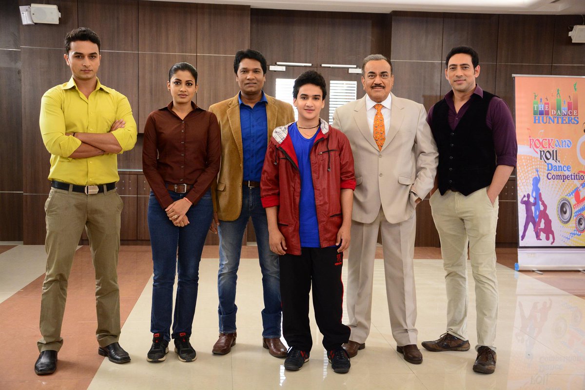SonyTV's tweet image. #FlashbackMoment on CID! When Junior Maharana Pratap, #FaisalKhan met the CID team! Did you enjoy this episode?