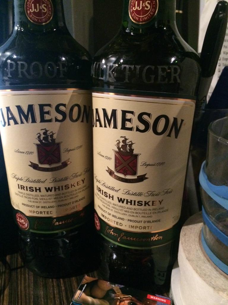 Double trouble after work tonight! Thanks <a href="/JamesonLife_AB/">Claire Gavin</a> #BarrelmanBattle <a href="/milktigerlounge/">Milk Tiger Lounge</a> @proofyyc