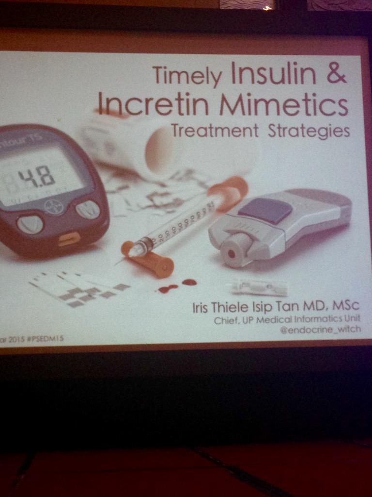 Session by Dr. Isip-Tan ongoing #psedm15 <a href="/endocrine_witch/">Iris Thiele Isip Tan MD, MSc</a>