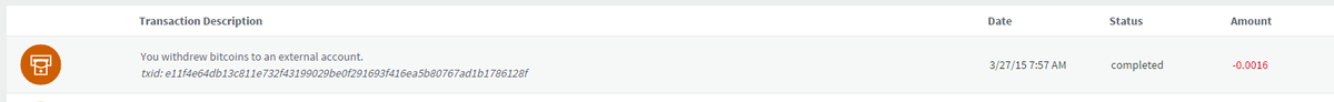MikeEMars's tweet photo. #Bitcoin Withdrawal is Working again on #Paybase - now all Functions went back to normal @gawceo Thank you =) http://t.co/jOnBHyR2XJ