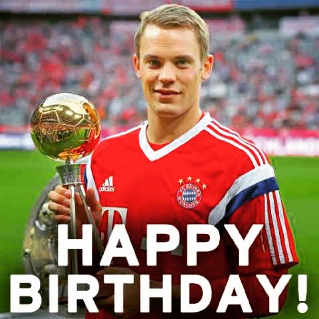 Happy Birthday Manuel Neuer 