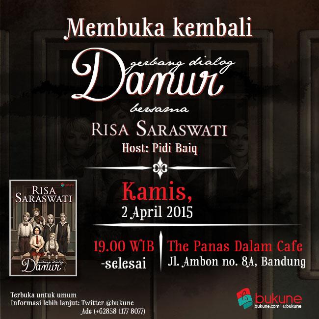 Bukune's tweet photo. BANDUNG! Membuka kembali Gerbang Dialog Danur bersama @risa_saraswati dan @pidibaiq | 2 April @ The Panas Dalam Cafe. http://t.co/2Vjxq7jIMl