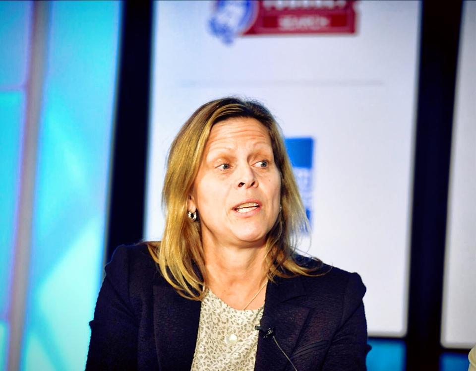 WISEChicago's tweet photo. FEATURE FRIDAY: @BIGEAST Commissioner Val Ackerman discusses career &amp; more via @InspiredByChi. http://t.co/RjHaPgjECi http://t.co/H2YjWHxlaE