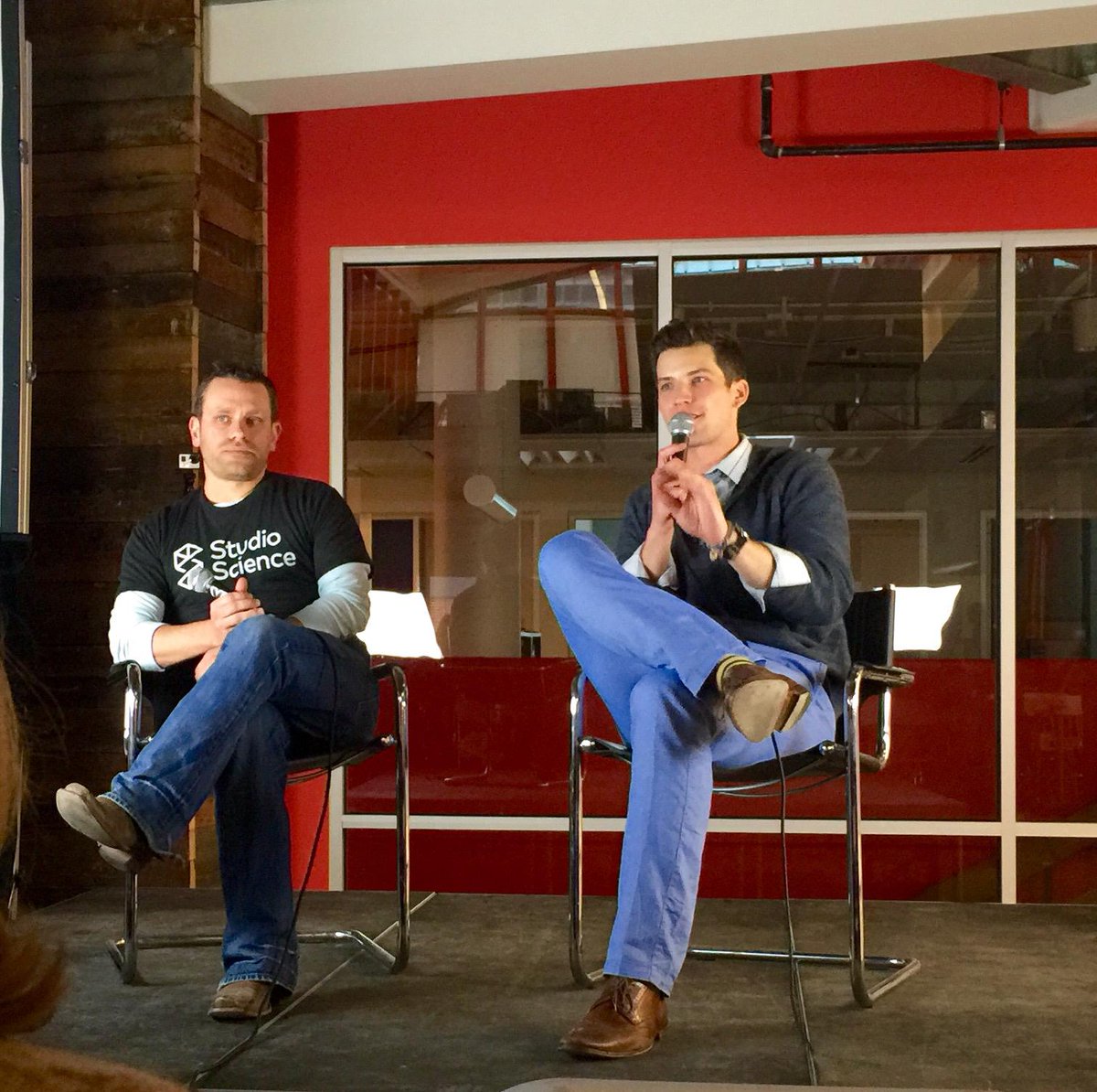 SikichSSI's tweet image. Congrats #StudioScience @kristianindy on your team’s success. Fun Fireside Chat @VergeHQ  ow.ly/i/a7tof