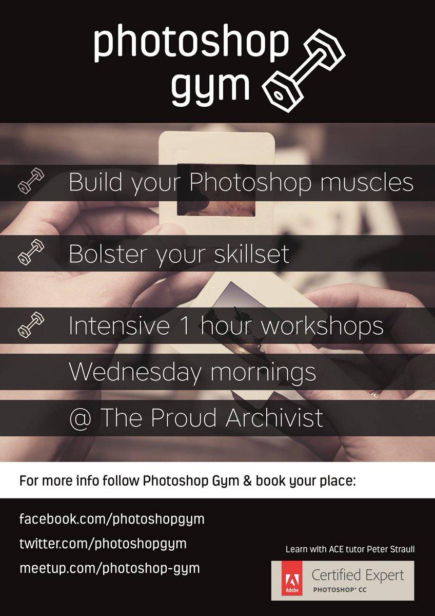 TheWallsOfFame's tweet photo. Did you know that new @photoshopgym sessions start next week? Sign up here http://t.co/ifFq8fiz7d #Hackney http://t.co/pmGCqb3xeU