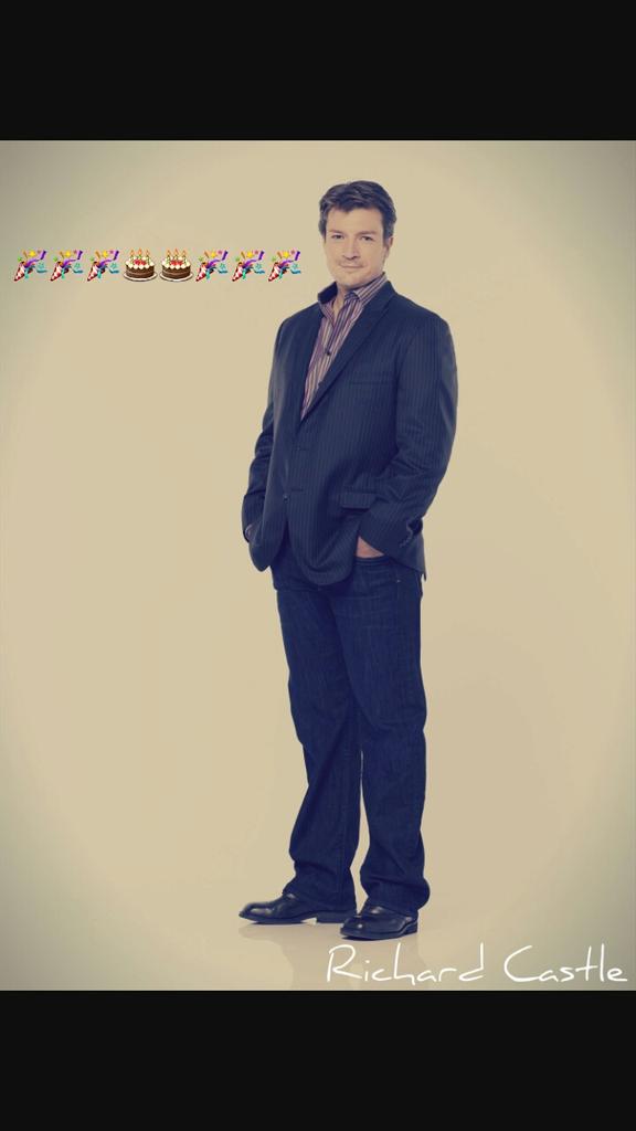 Happy birthday Nathan Fillion!!        