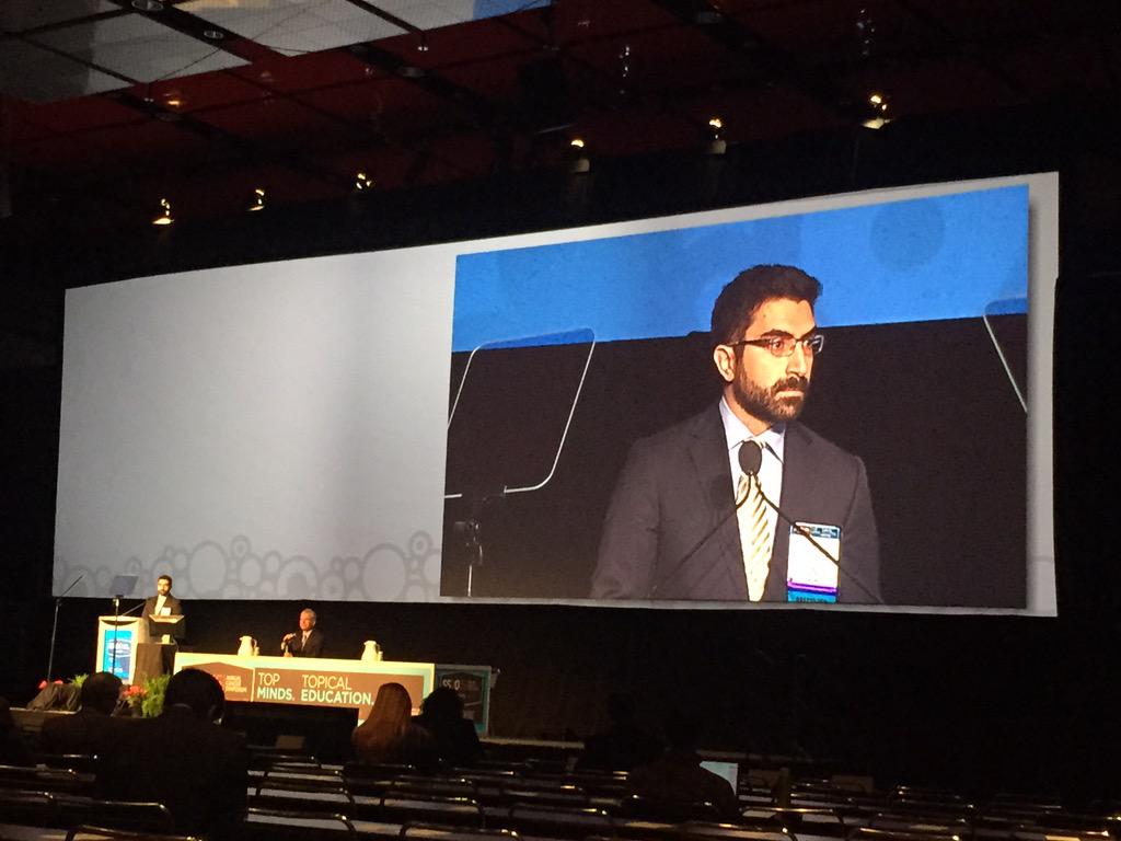 Great plenary talk on disparities in cancer care at SSO 2015 by @ZeidSattar #SSO2015 #umich #chop