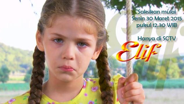 SCTV's tweet photo. Siang ini kembali hadir Drama Turki #Elif akan tayang selama 2 Episode &amp; Tanpa Iklan

Tunggu ya pkl 12.30 WIB http://t.co/Ckk9bfxu77