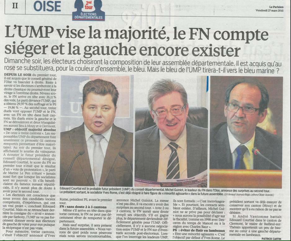 Dans <a href="/LeParisien_60/">Le Parisien | 60</a> L'alliance UMP-UDI vise la Majorité absolue !