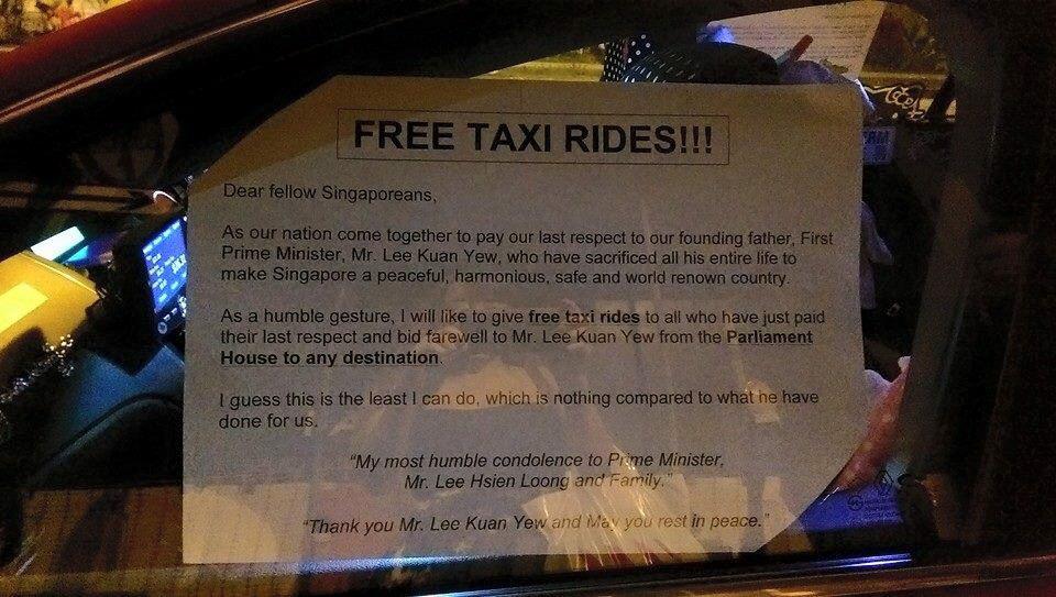 Benwhoah's tweet photo. Salute to this taxi uncle http://t.co/UrQyQJfIao