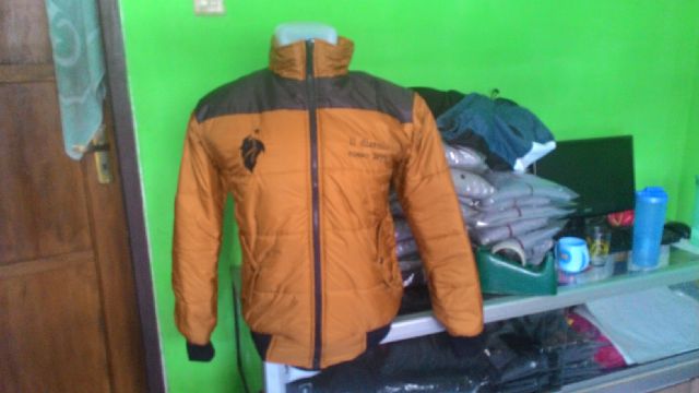 hasil jadi jaket winter barca, milan, liverpool &amp; juventus