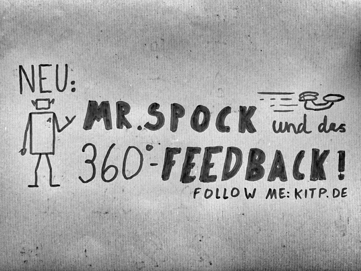 kitp_de's tweet photo. NEU auf kitp.de: Mr. Spock und das 360-Grad-Feedback http://t.co/yHxEg0fJBF #360gradfeedback #startreck #mrspock http://t.co/0zIjUFww8T