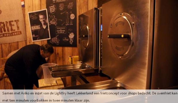 Samen met Aviko en inzet van de Lightfry heeft Lekkerland een frietconcept voor shops bedacht. bit.ly/1D59b8A